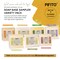 Pifito Melt and Pour Soap Base Sampler (7 lbs) │ Assortment of Jojoba Oil, Sweet Almond Oil, Mango Butter, Apricot Kernel Oil, Grapeseed Oil, Oatmeal, Clear (1lb ea) │ Glycerin Soap Making Supplies